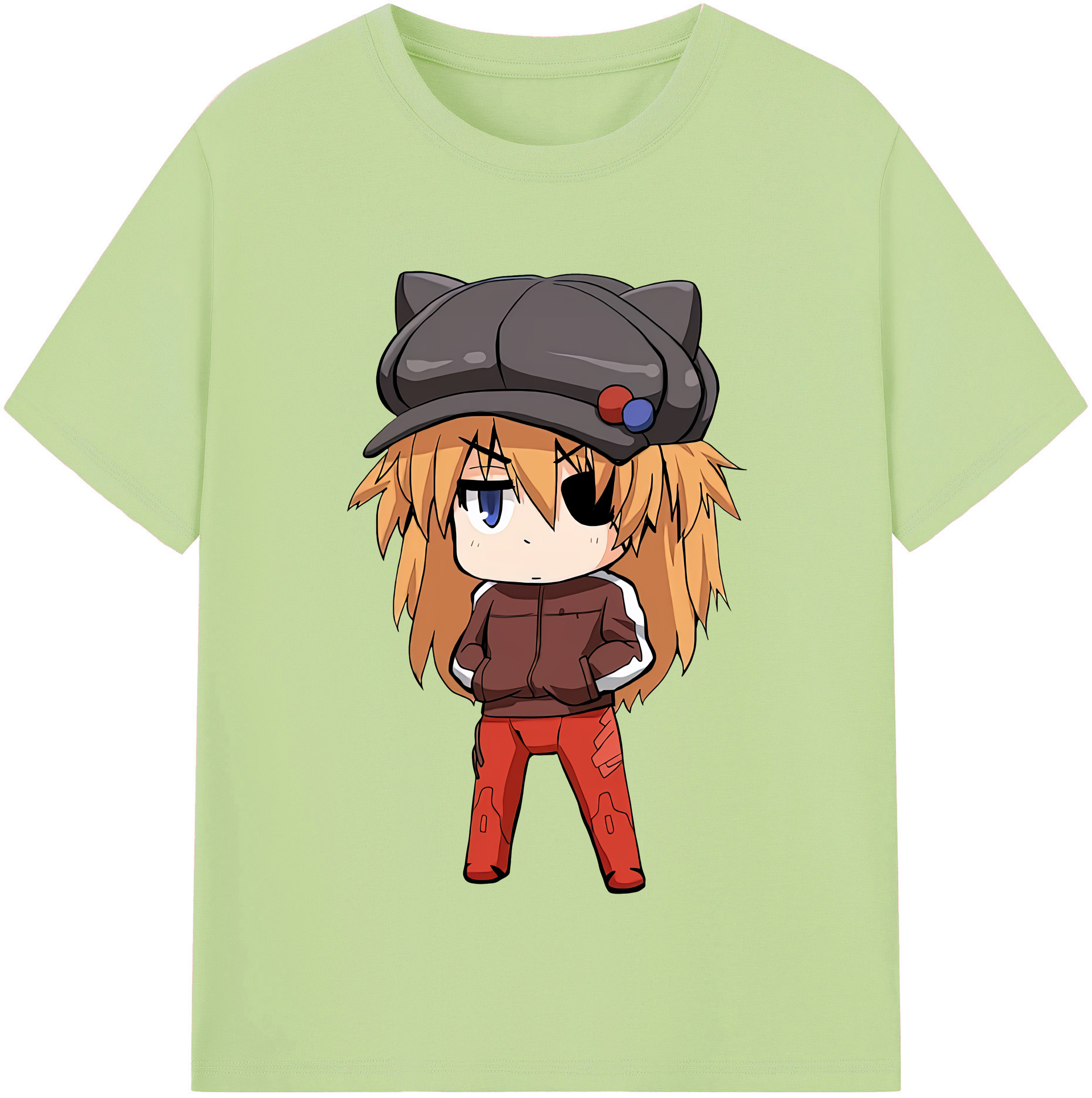 （画像用） EVA 新世紀エヴァンゲリオン 綿100％半袖Tシャツ（フロントプリント）